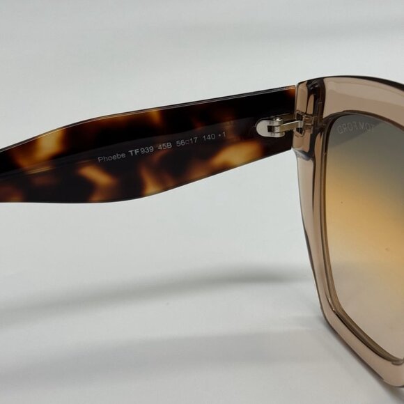 NEW TOM FORD TF939 45B WOMEN SQUARE SUNGLASSES TOM FORD PHOEBE FT0939/S main image 6